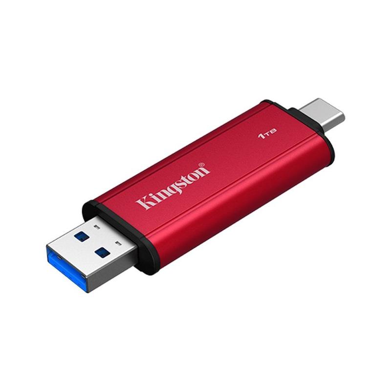 SSD Kingston Portátil, 1TB, Portátil, USB 3.2 Gen 2, Leitura: 1050